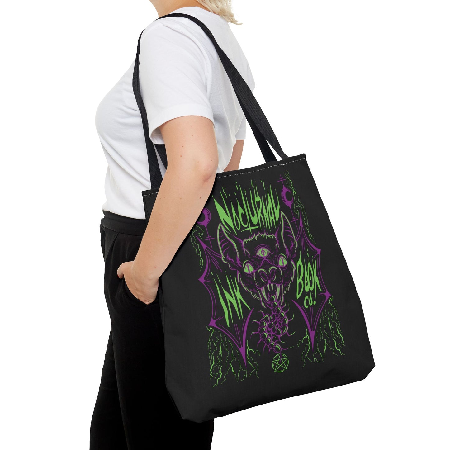 NI Neon Bat Tote Bag