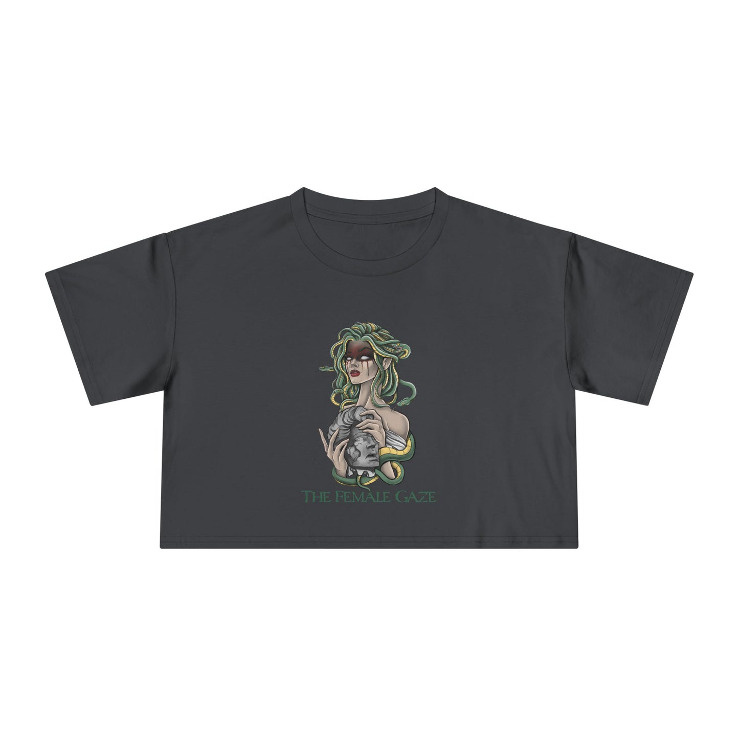 The Female Gaze Women's Crop Tee