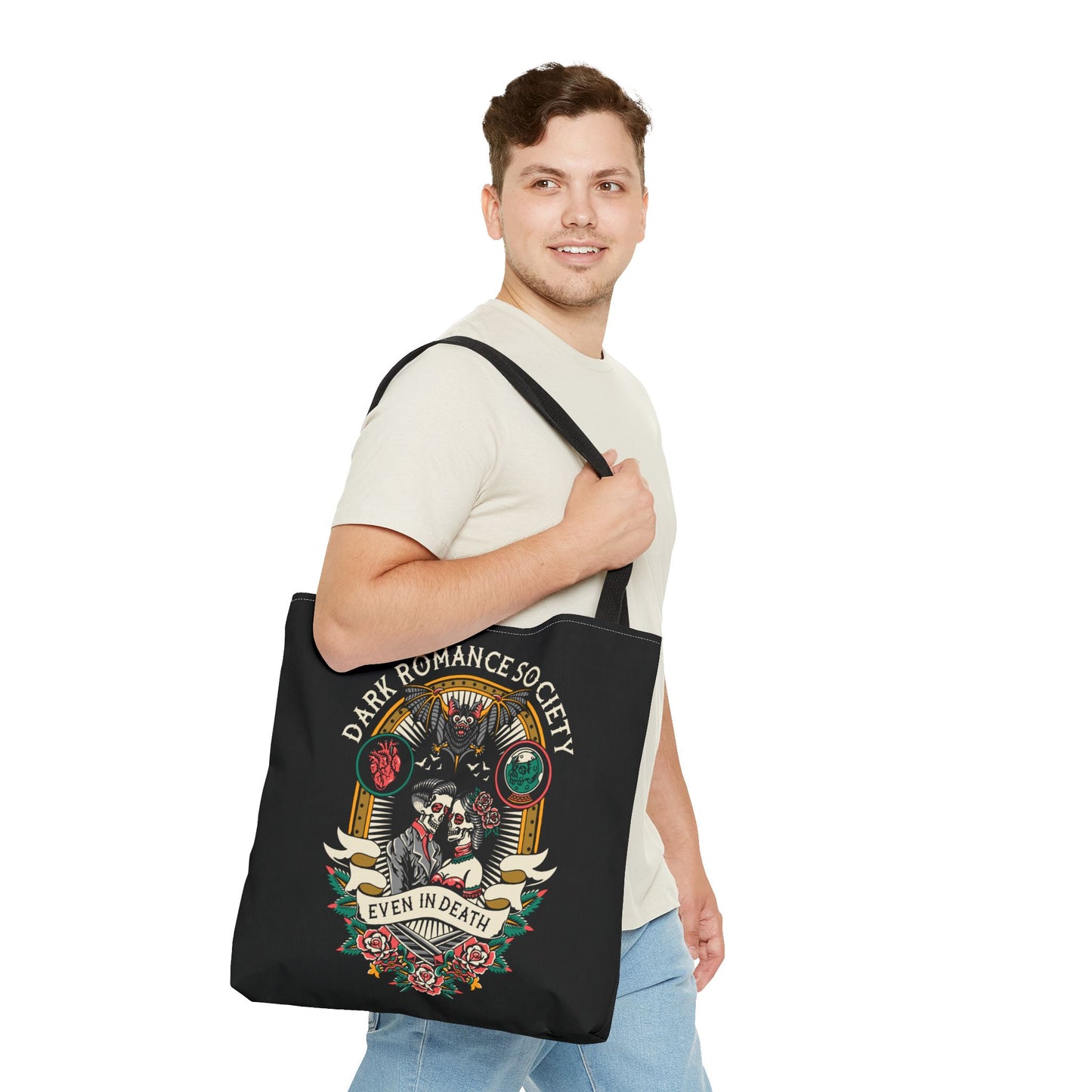 Dark Romance Society Bat Tote Bag