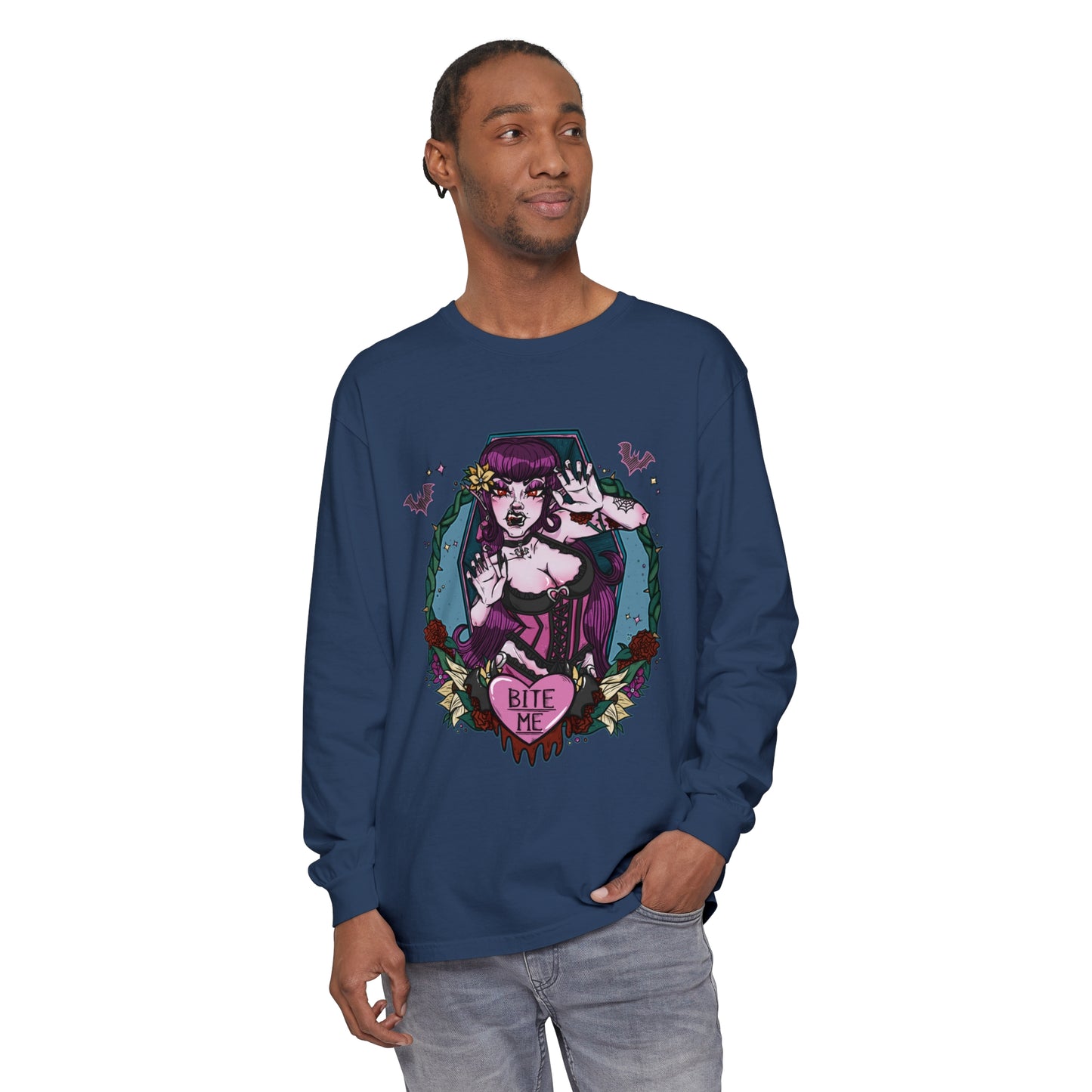 Bite Me- Long Sleeve T-Shirt
