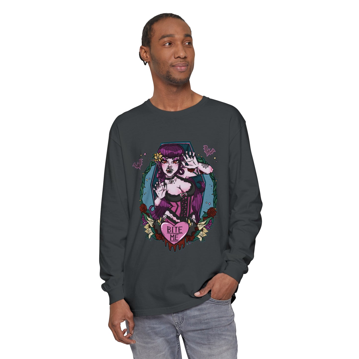 Bite Me- Long Sleeve T-Shirt