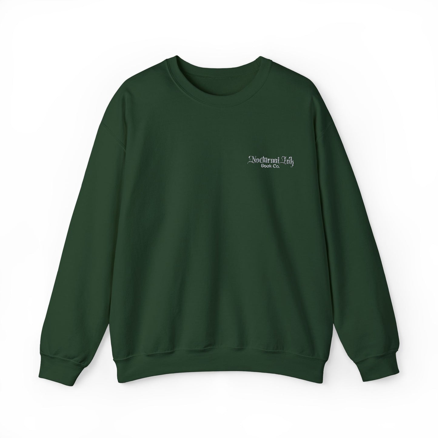 Nocturnal Ink Embroidered Crewneck Sweatshirt