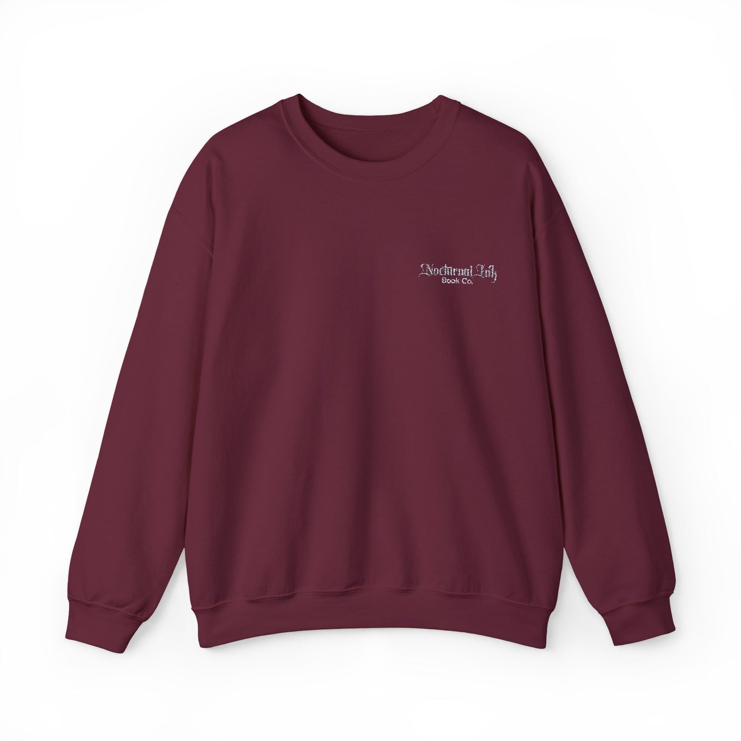 Nocturnal Ink Embroidered Crewneck Sweatshirt