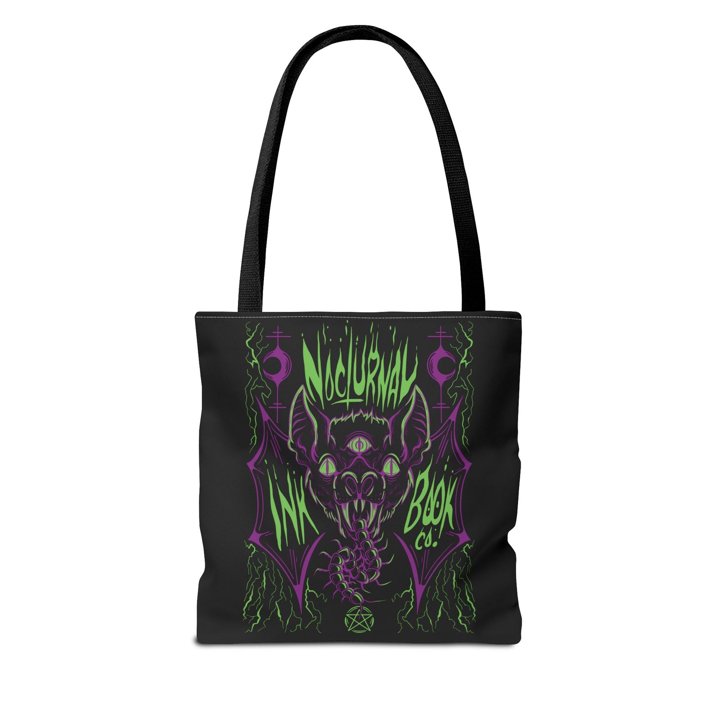 NI Neon Bat Tote Bag