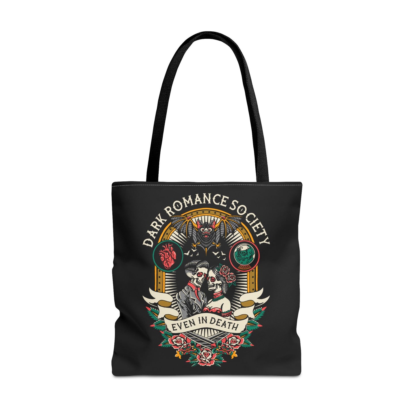 Dark Romance Society Bat Tote Bag