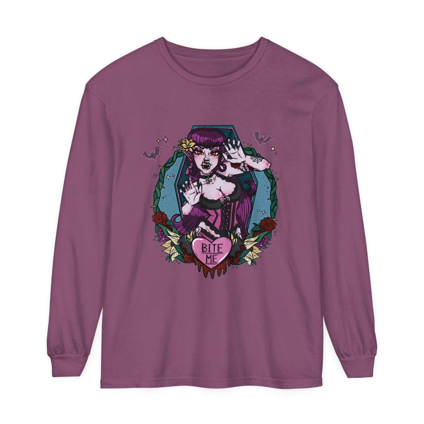 Bite Me- Long Sleeve T-Shirt