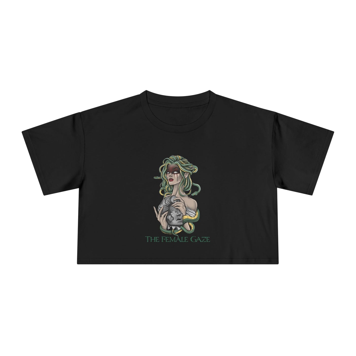 The Female Gaze Women's Crop Tee