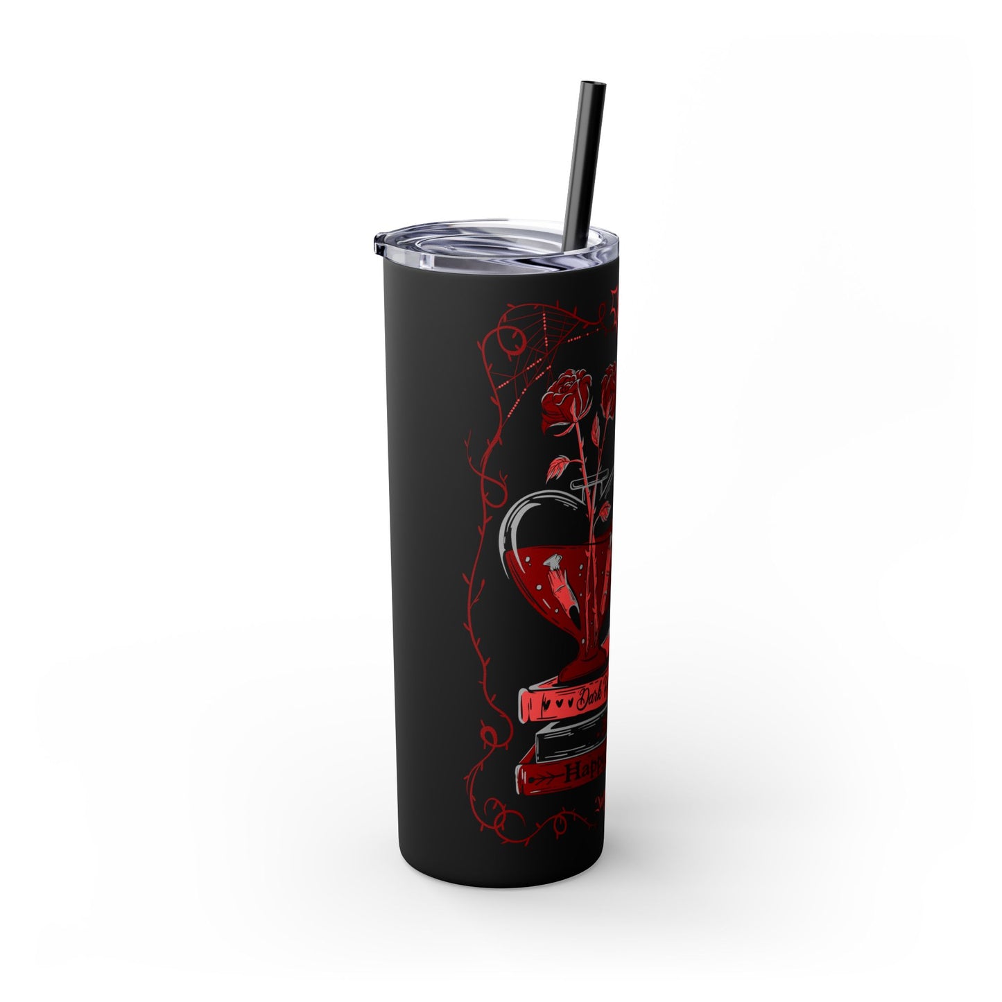 Skinny Tumbler with Straw, 20oz
