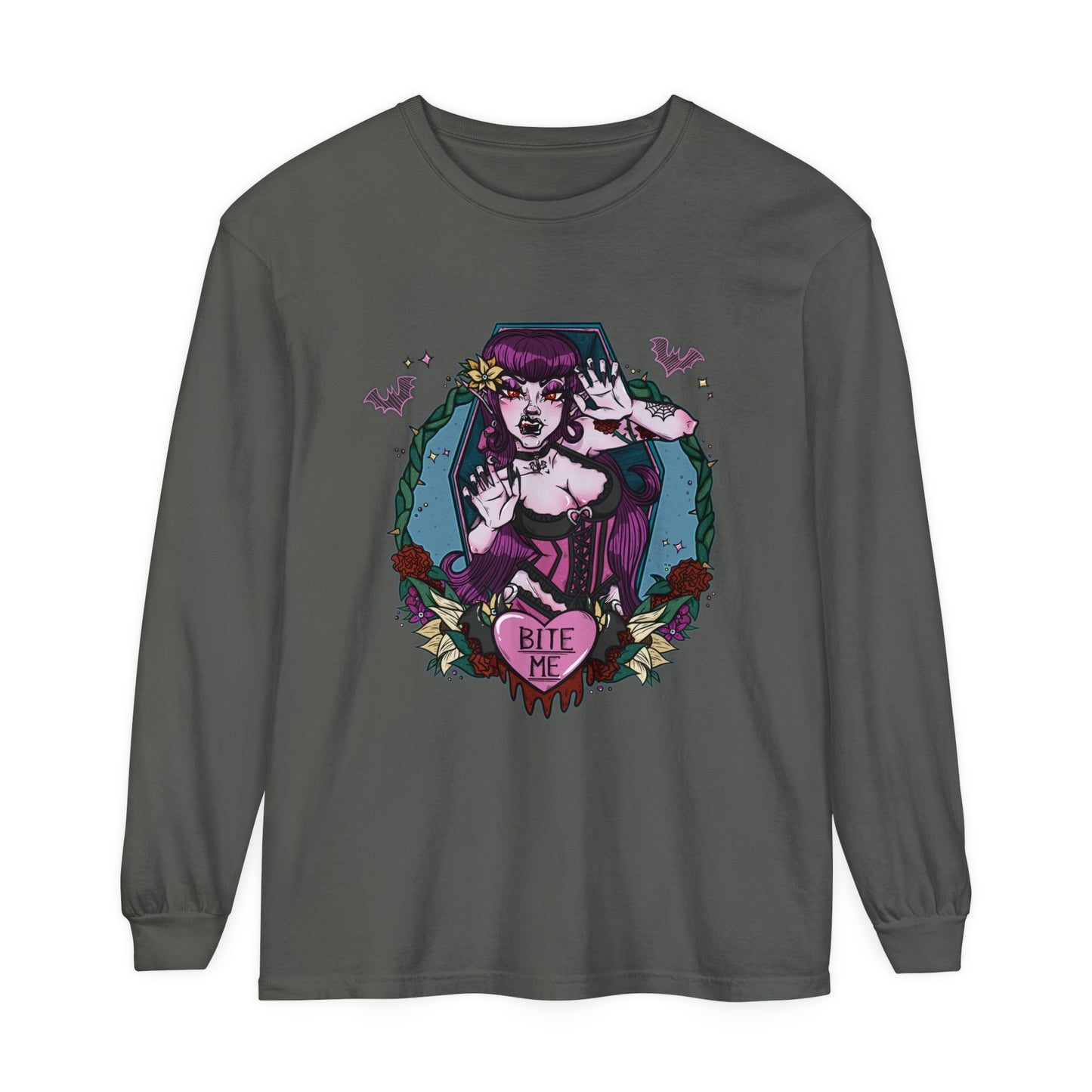 Bite Me- Long Sleeve T-Shirt