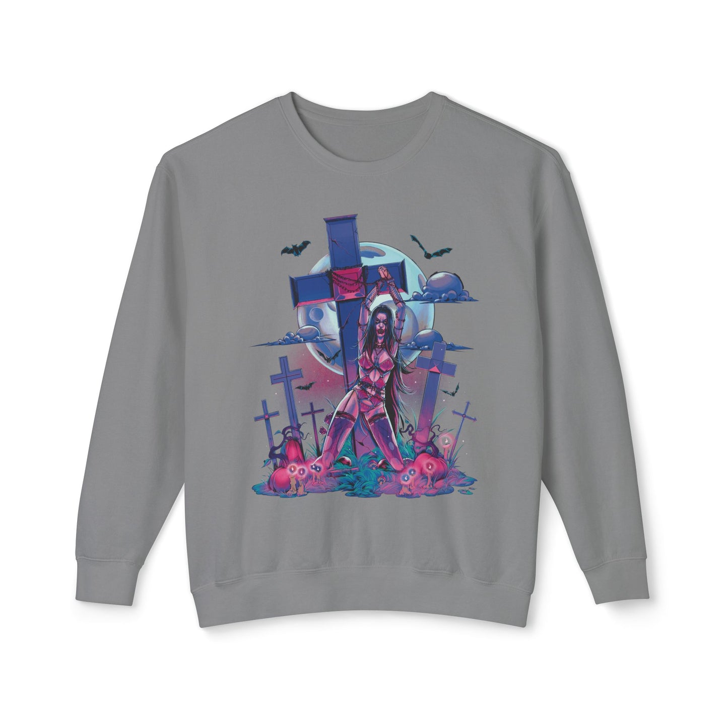 Nocturnal Nymphs Vampire Comfort Color Sweatshirt
