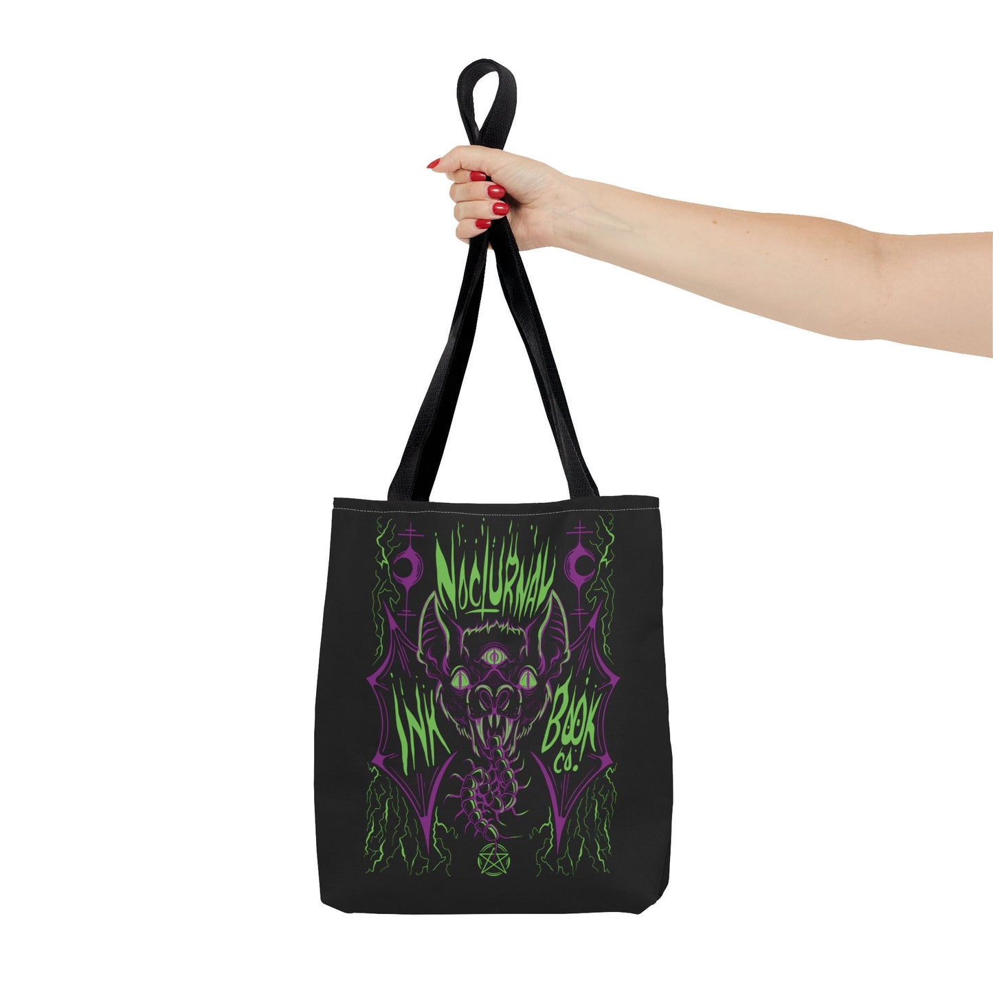 NI Neon Bat Tote Bag