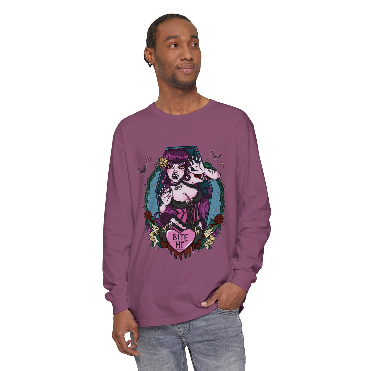 Bite Me- Long Sleeve T-Shirt
