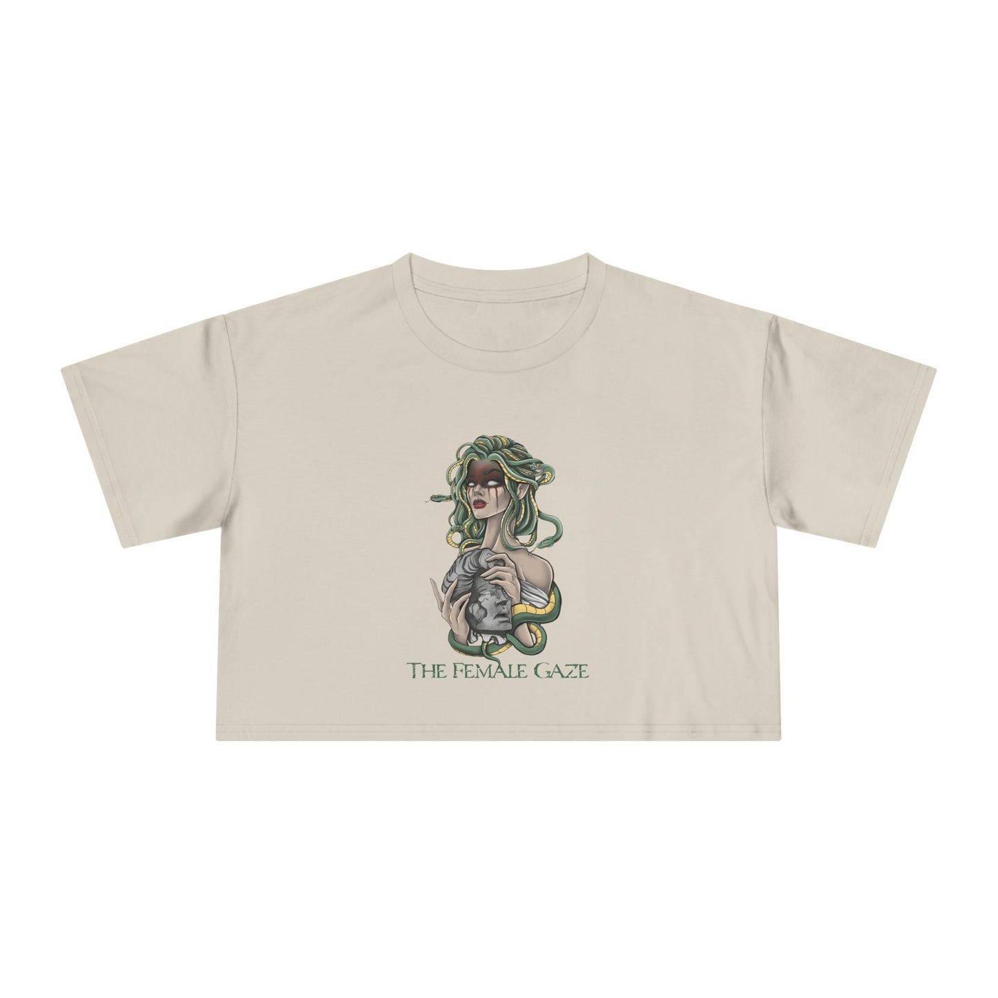 The Female Gaze Women's Crop Tee
