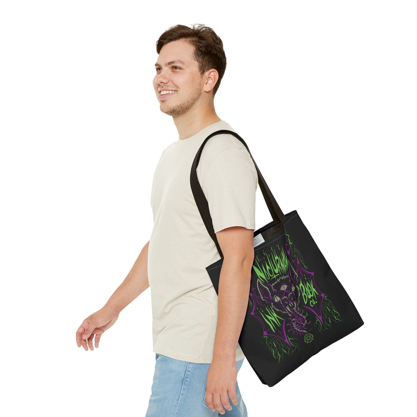 NI Neon Bat Tote Bag