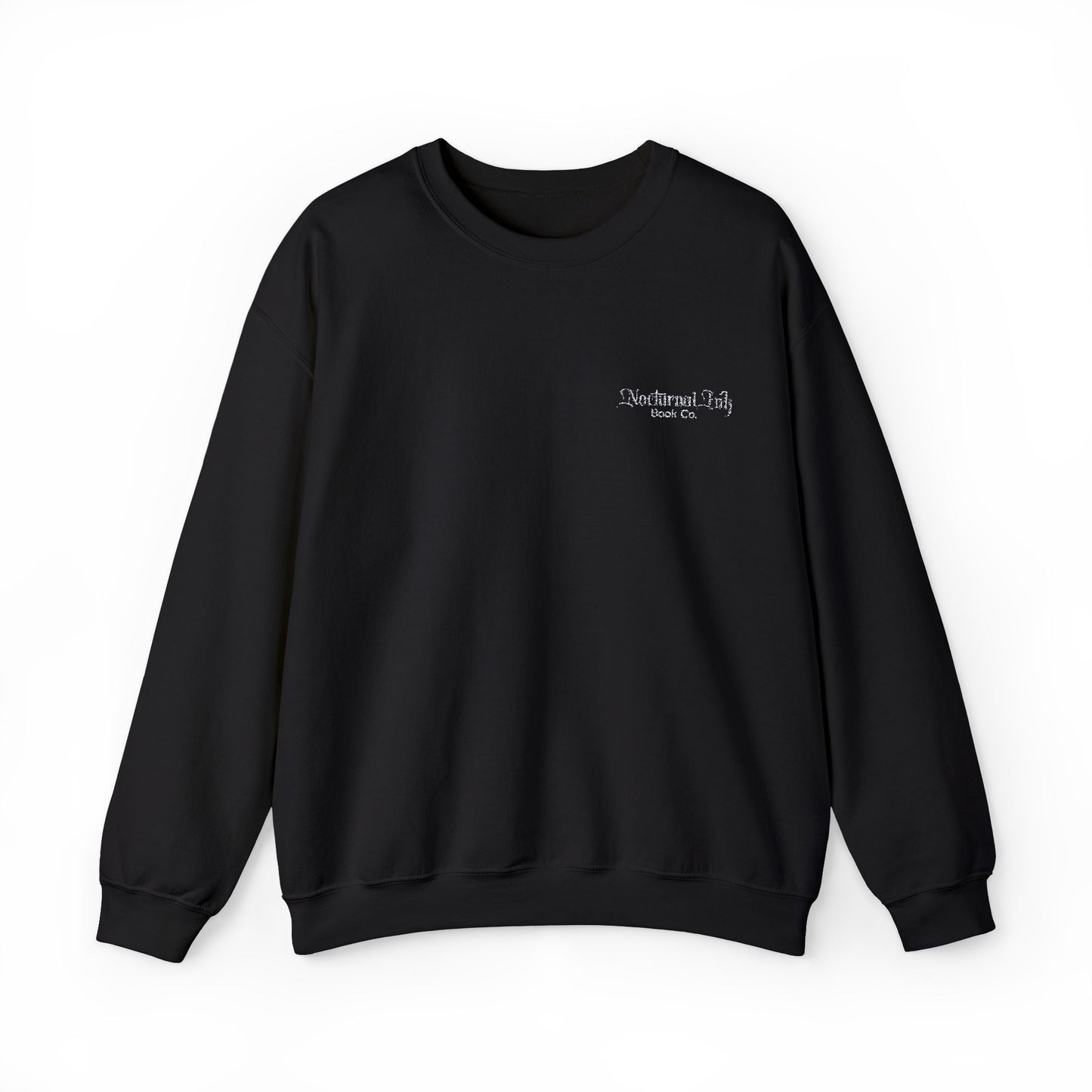 Nocturnal Ink Embroidered Crewneck Sweatshirt