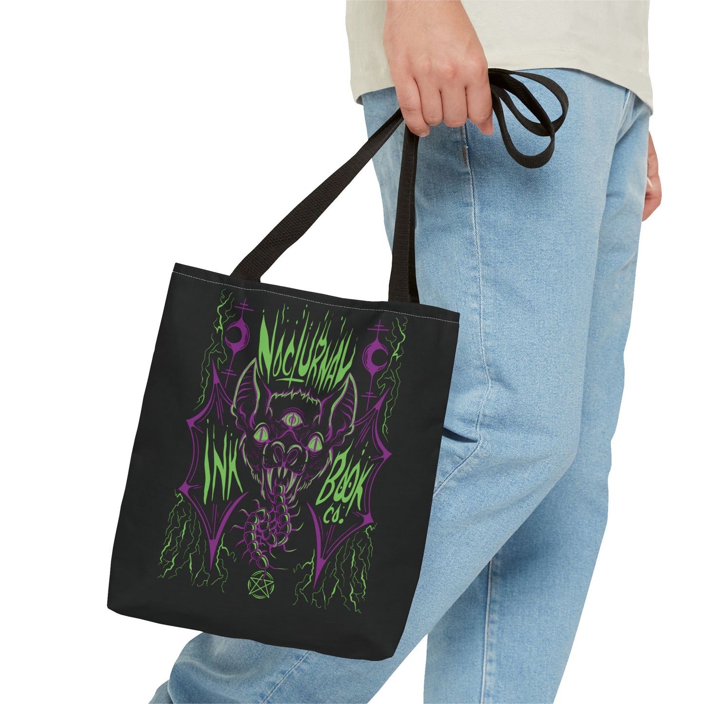 NI Neon Bat Tote Bag