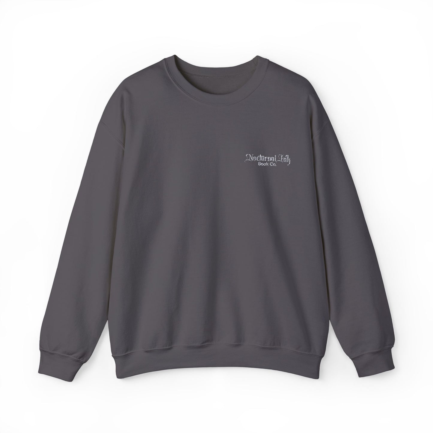 Nocturnal Ink Embroidered Crewneck Sweatshirt