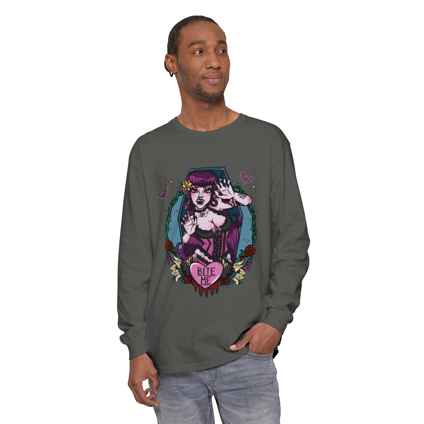 Bite Me- Long Sleeve T-Shirt
