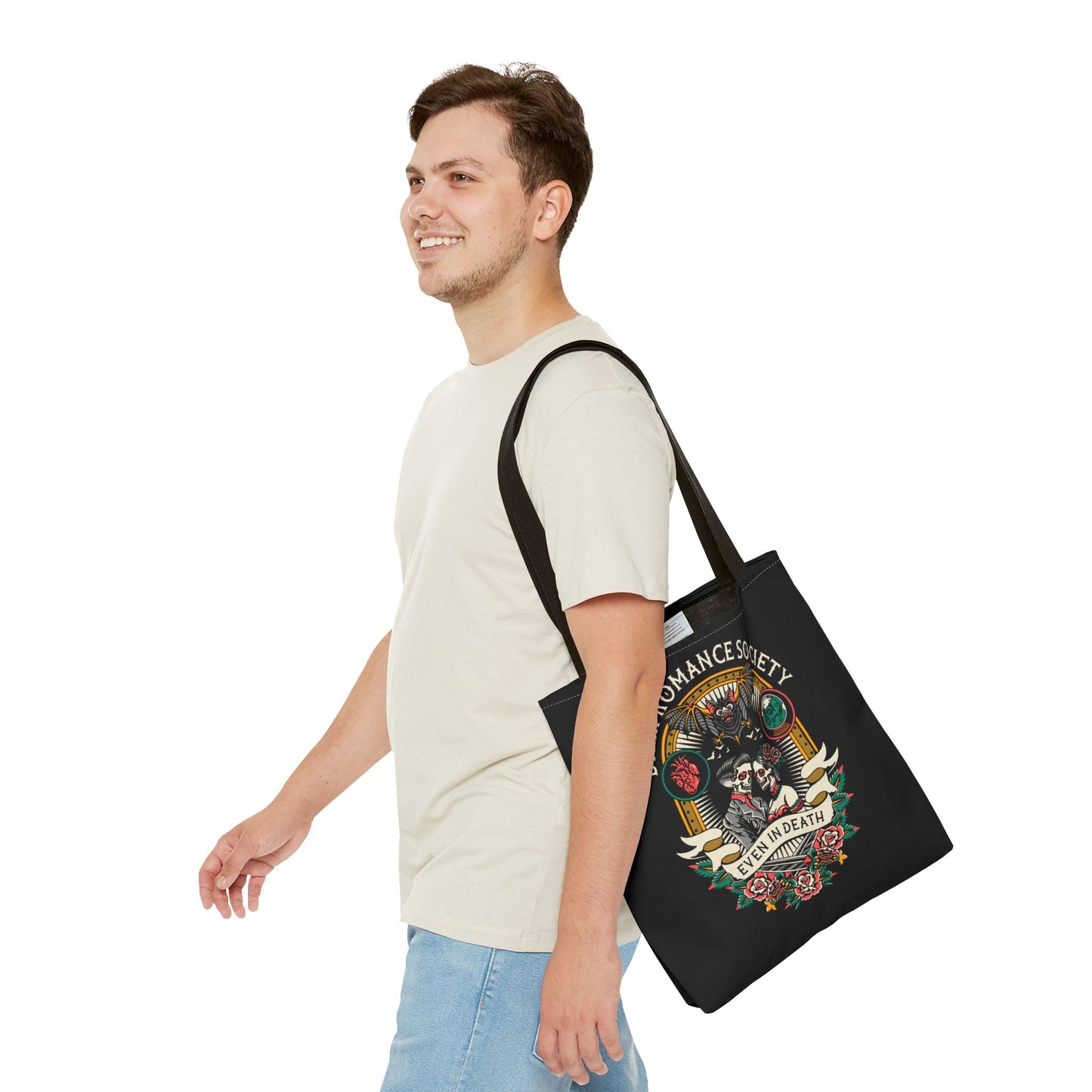 Dark Romance Society Bat Tote Bag