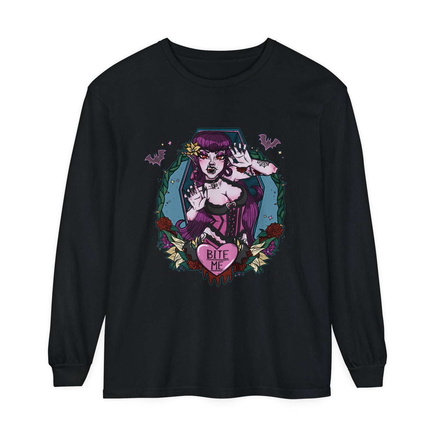 Bite Me- Long Sleeve T-Shirt