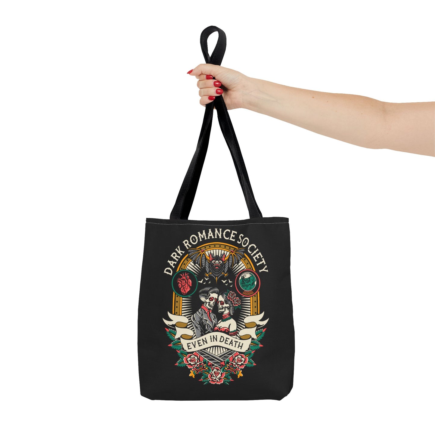 Dark Romance Society Bat Tote Bag