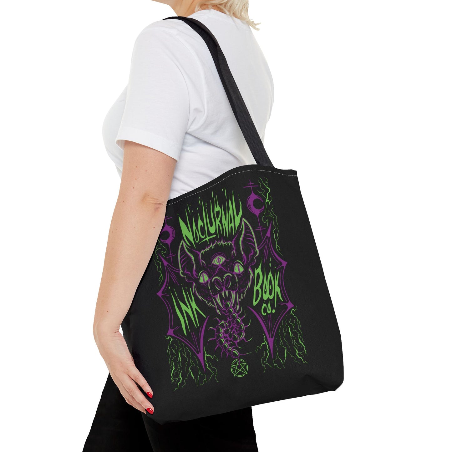 NI Neon Bat Tote Bag