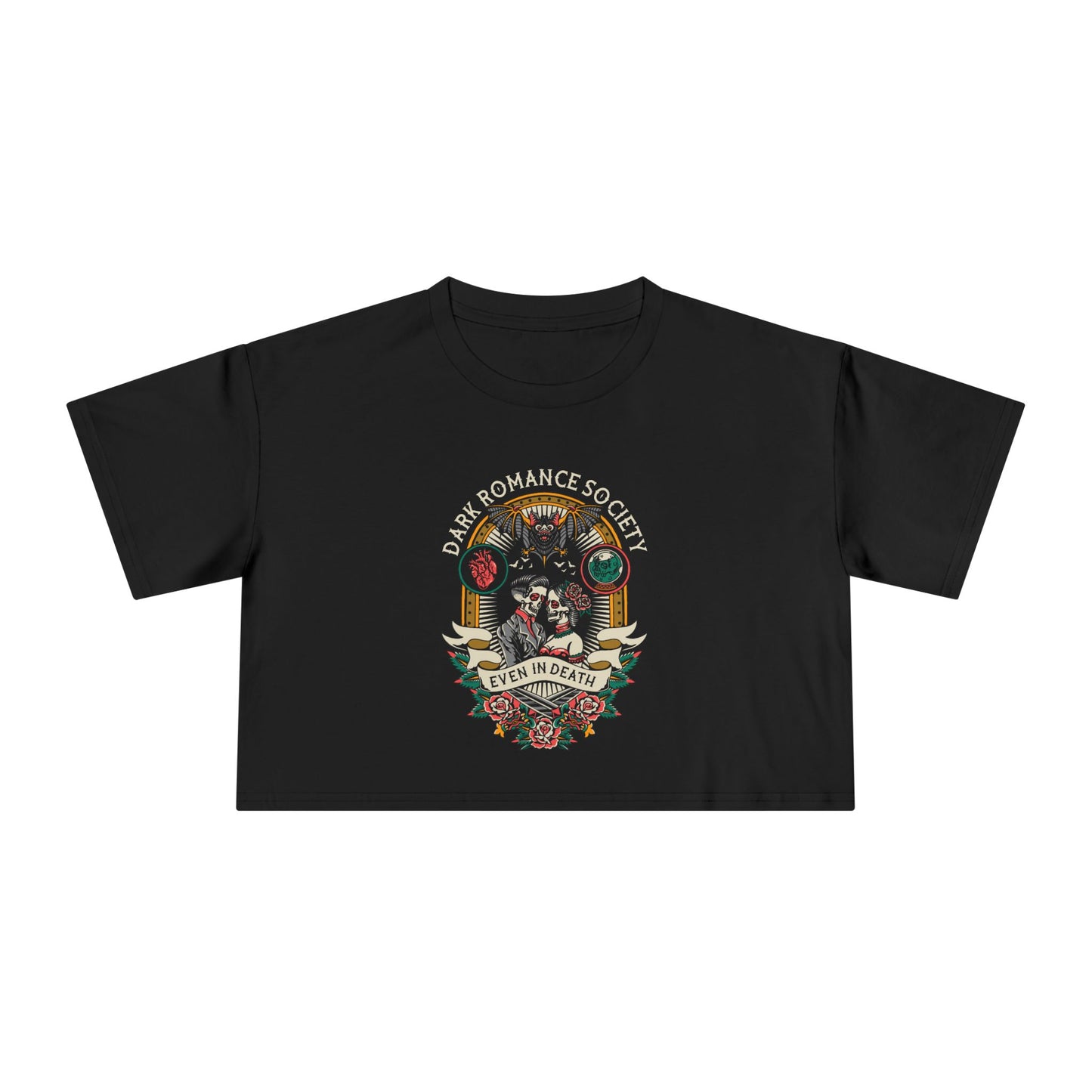 Dark Romance Society Women's Crop Tee