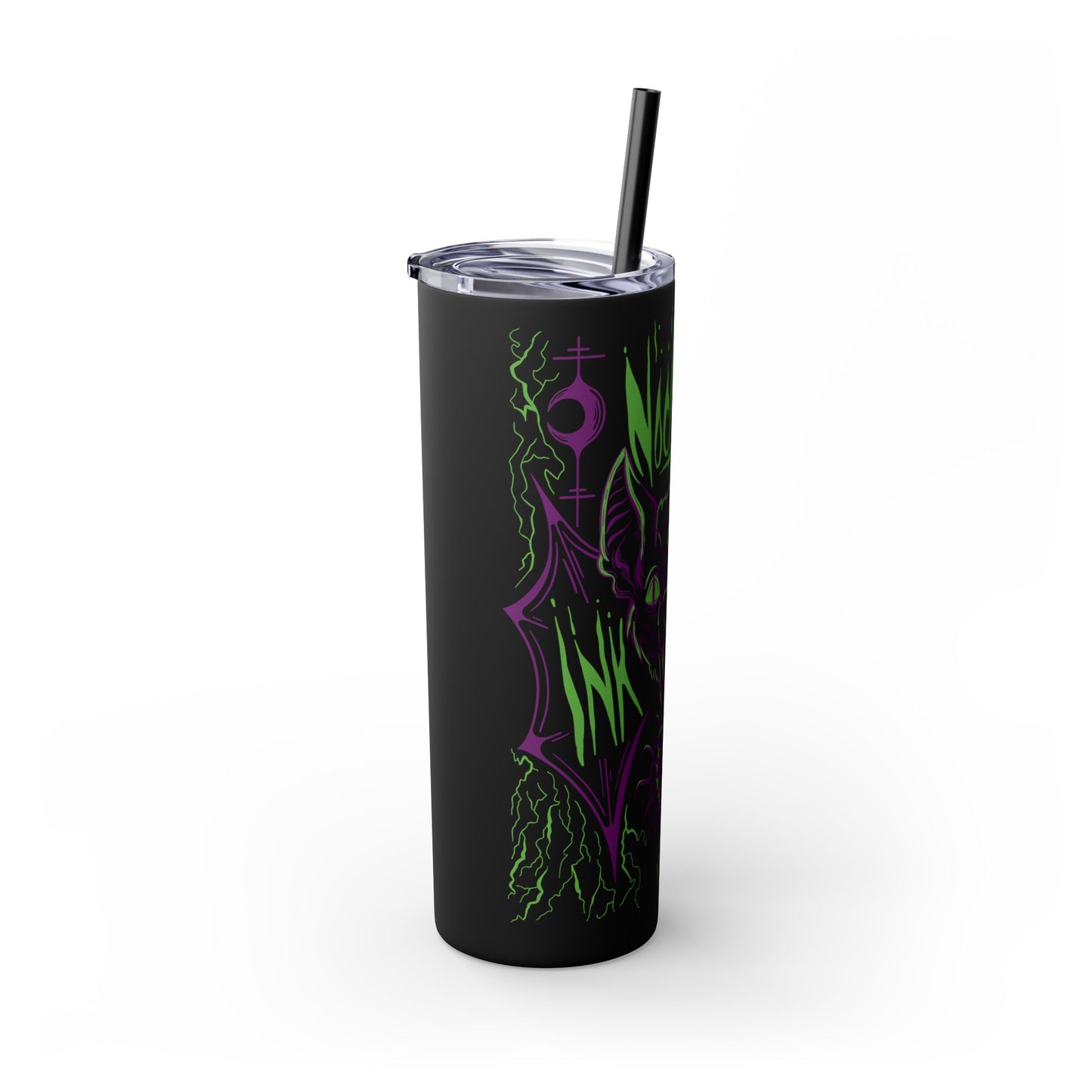 Skinny Tumbler with Straw, 20oz