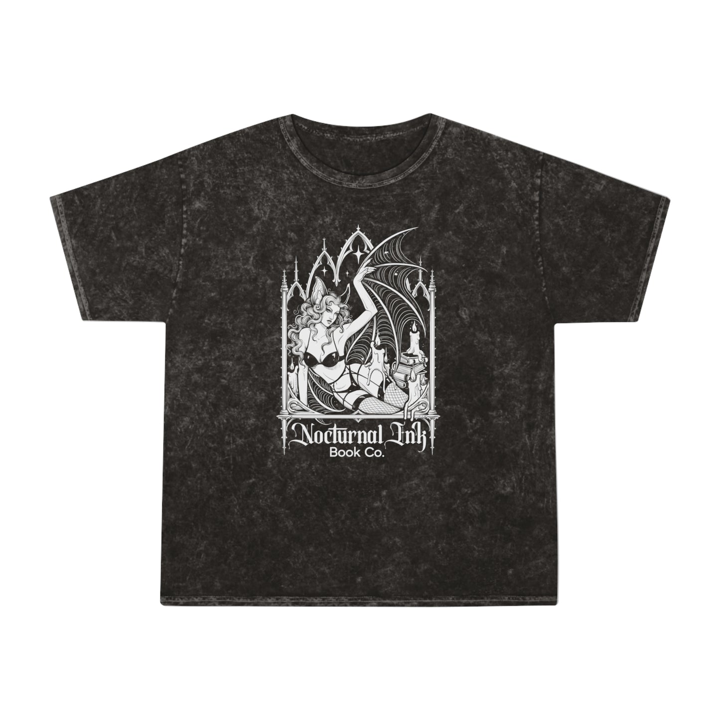 Nocturnal Bat Mineral Wash T-Shirt