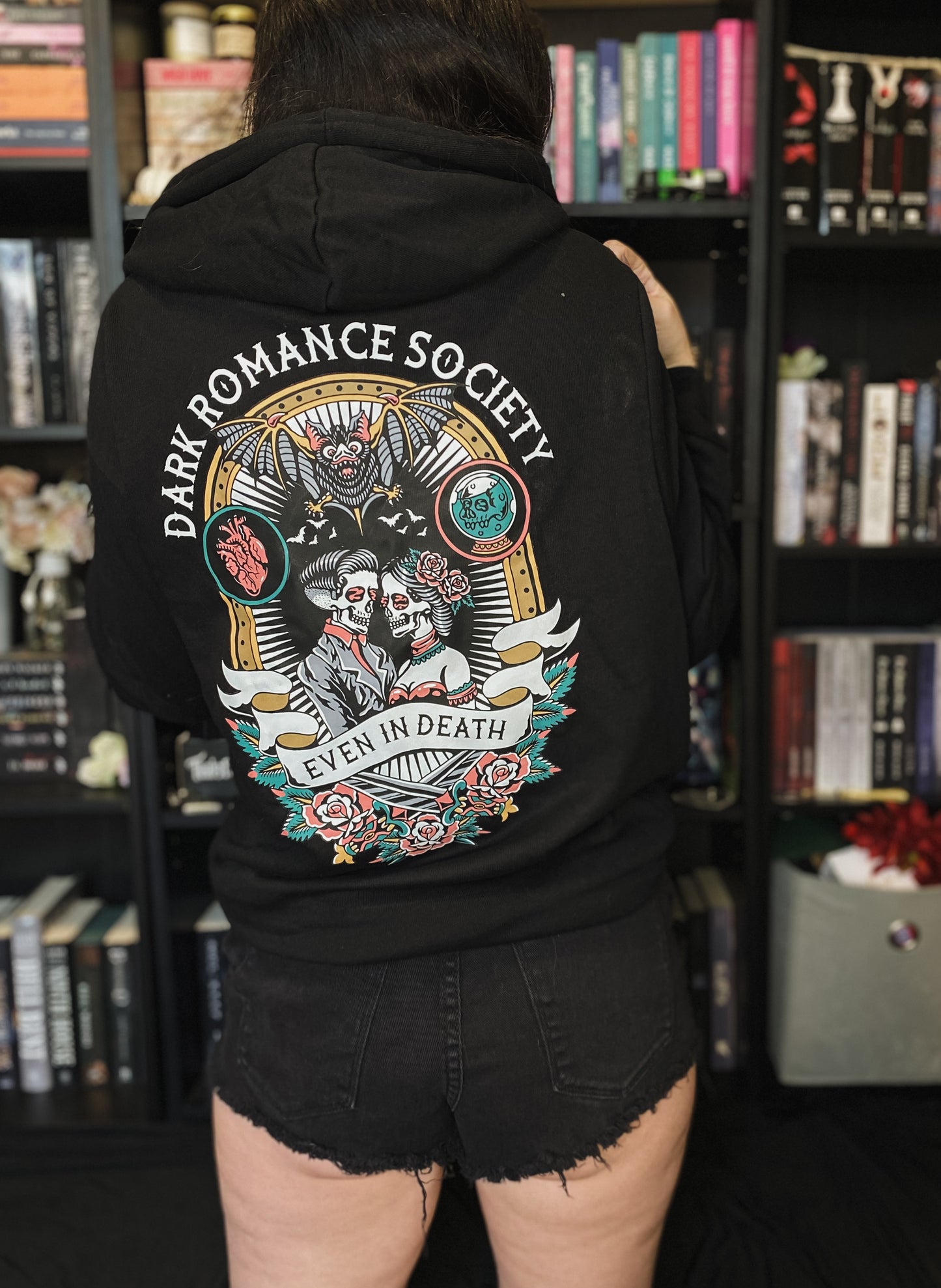 Dark Romance Society Fleece Pullover Hoodie