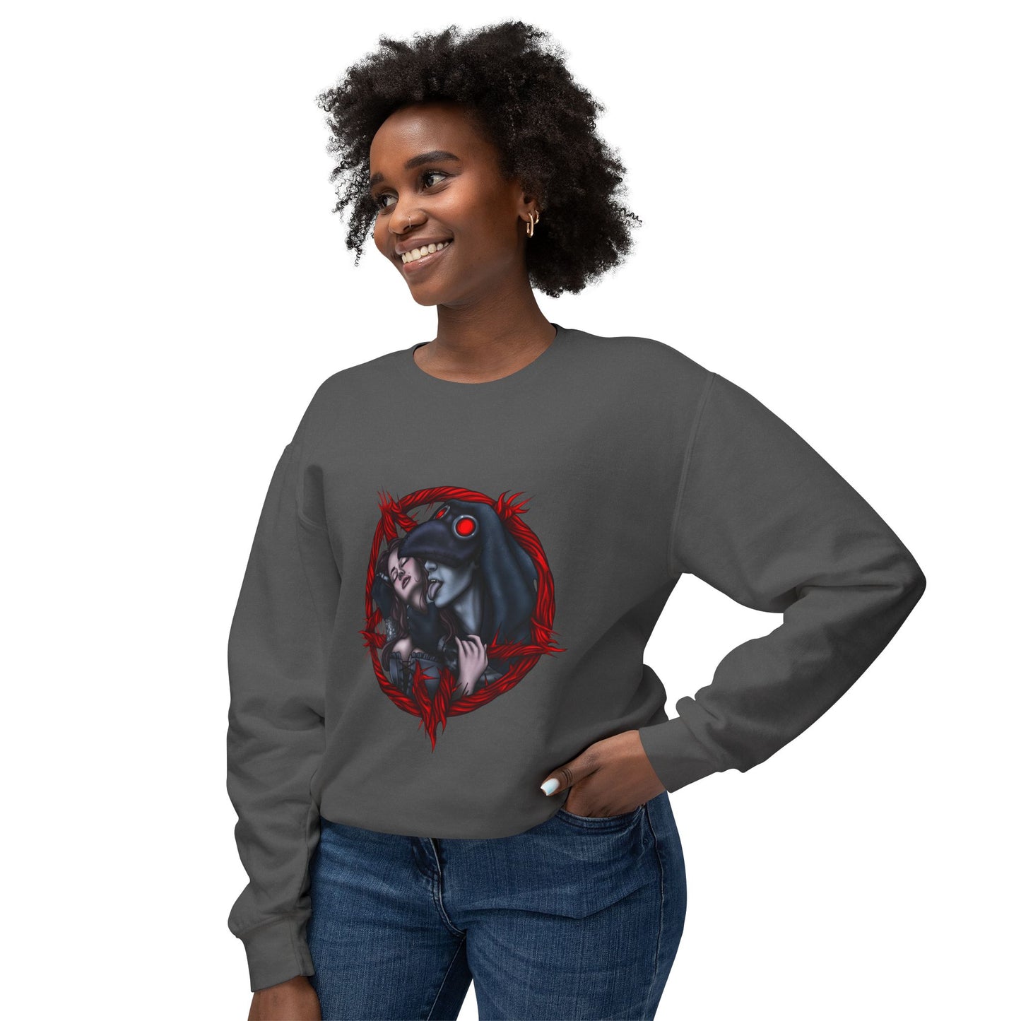 Plague Doctor x Witch  Comfort Color Sweatshirt