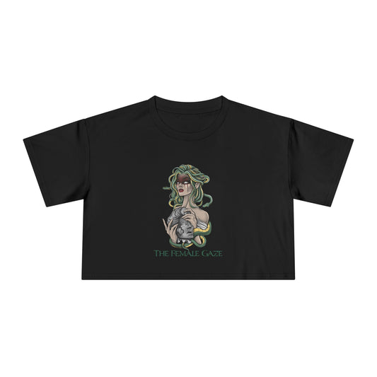 The Female Gaze Women's Crop Tee