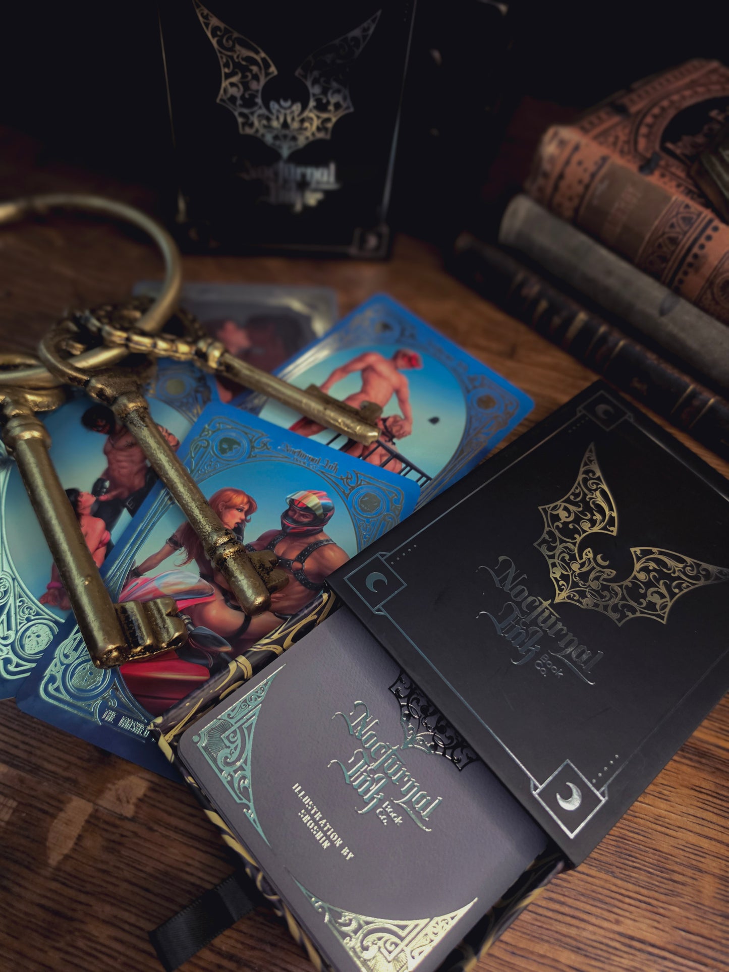 Dirty Deck Foiled Tarot Card Box