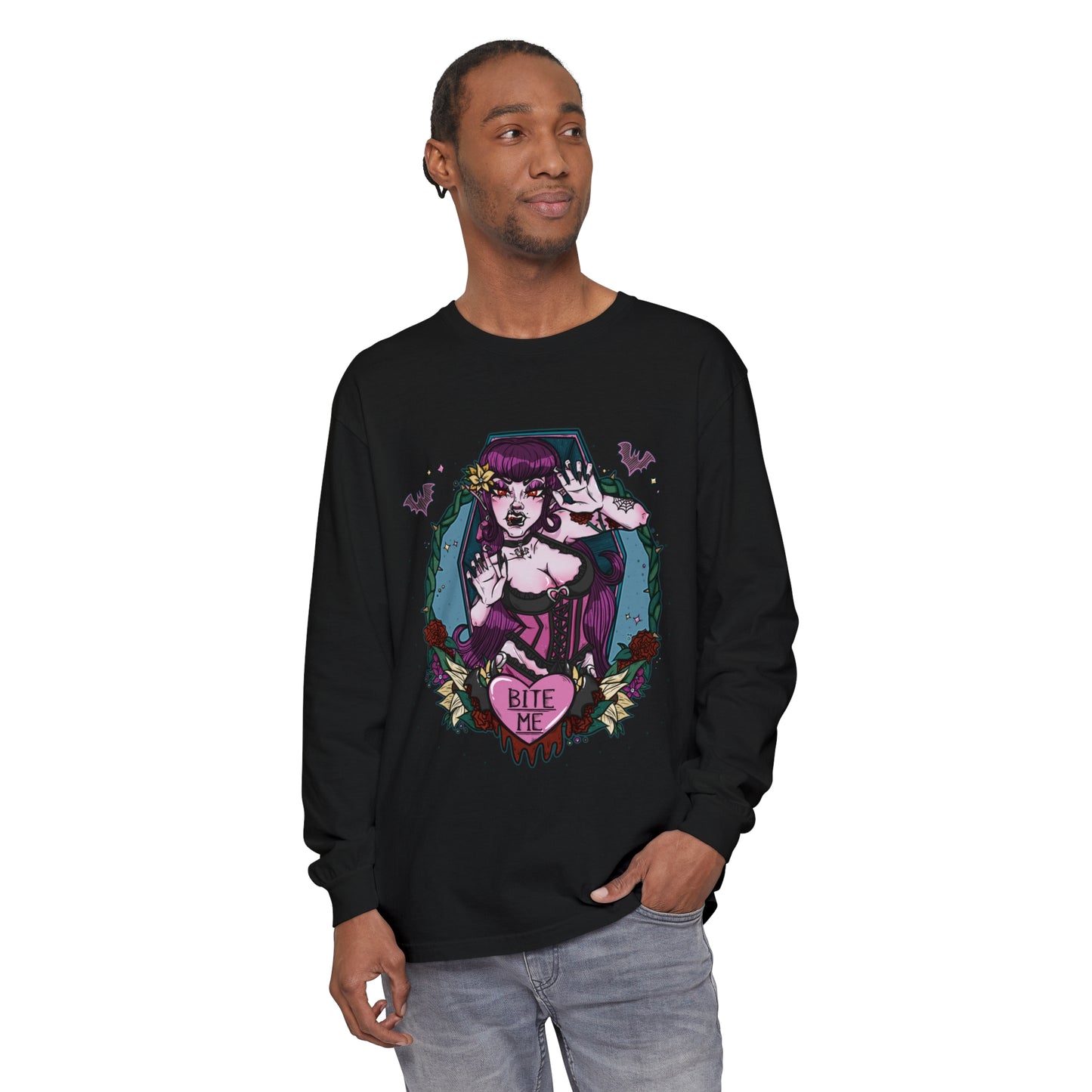 Bite Me- Long Sleeve T-Shirt