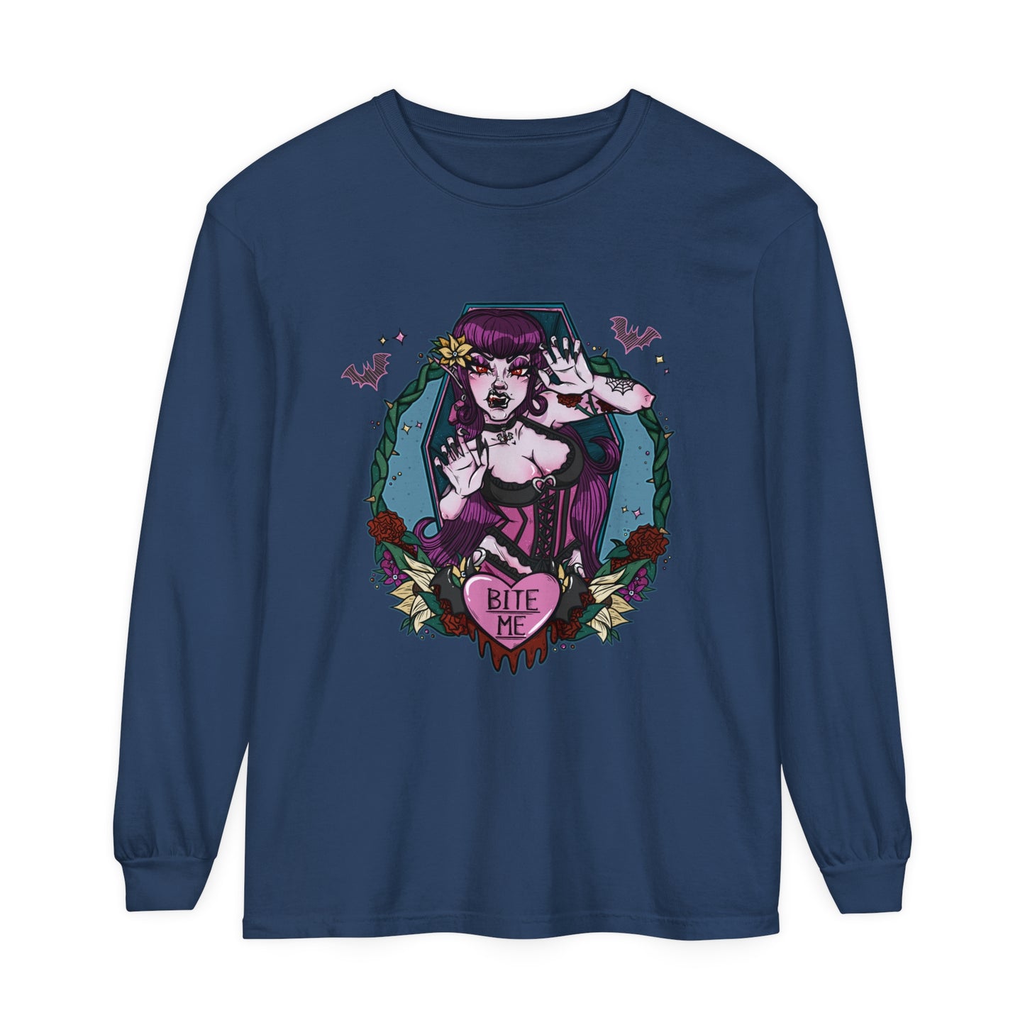 Bite Me- Long Sleeve T-Shirt