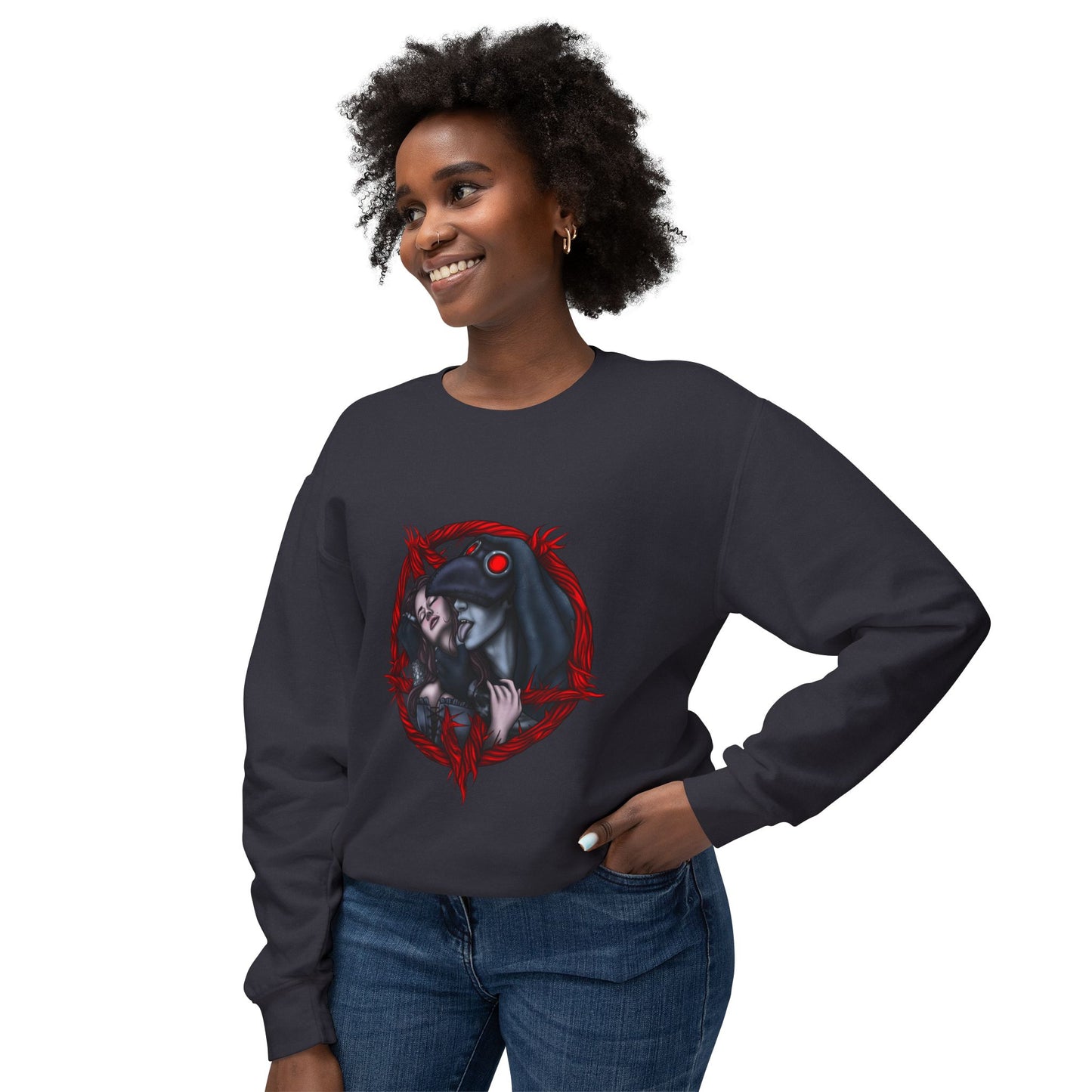 Plague Doctor x Witch  Comfort Color Sweatshirt