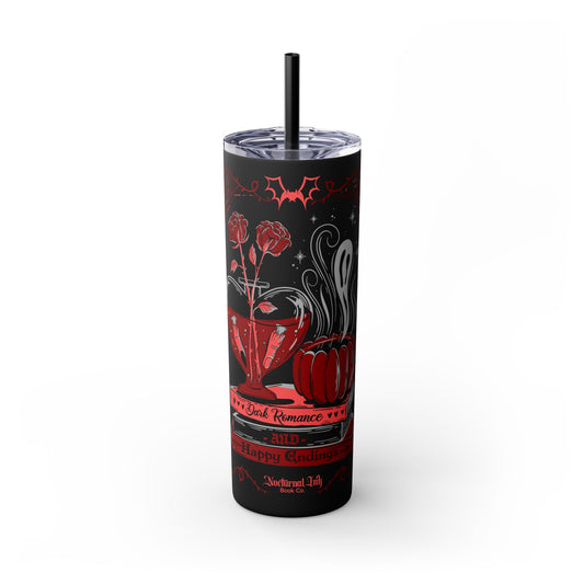 Skinny Tumbler with Straw, 20oz