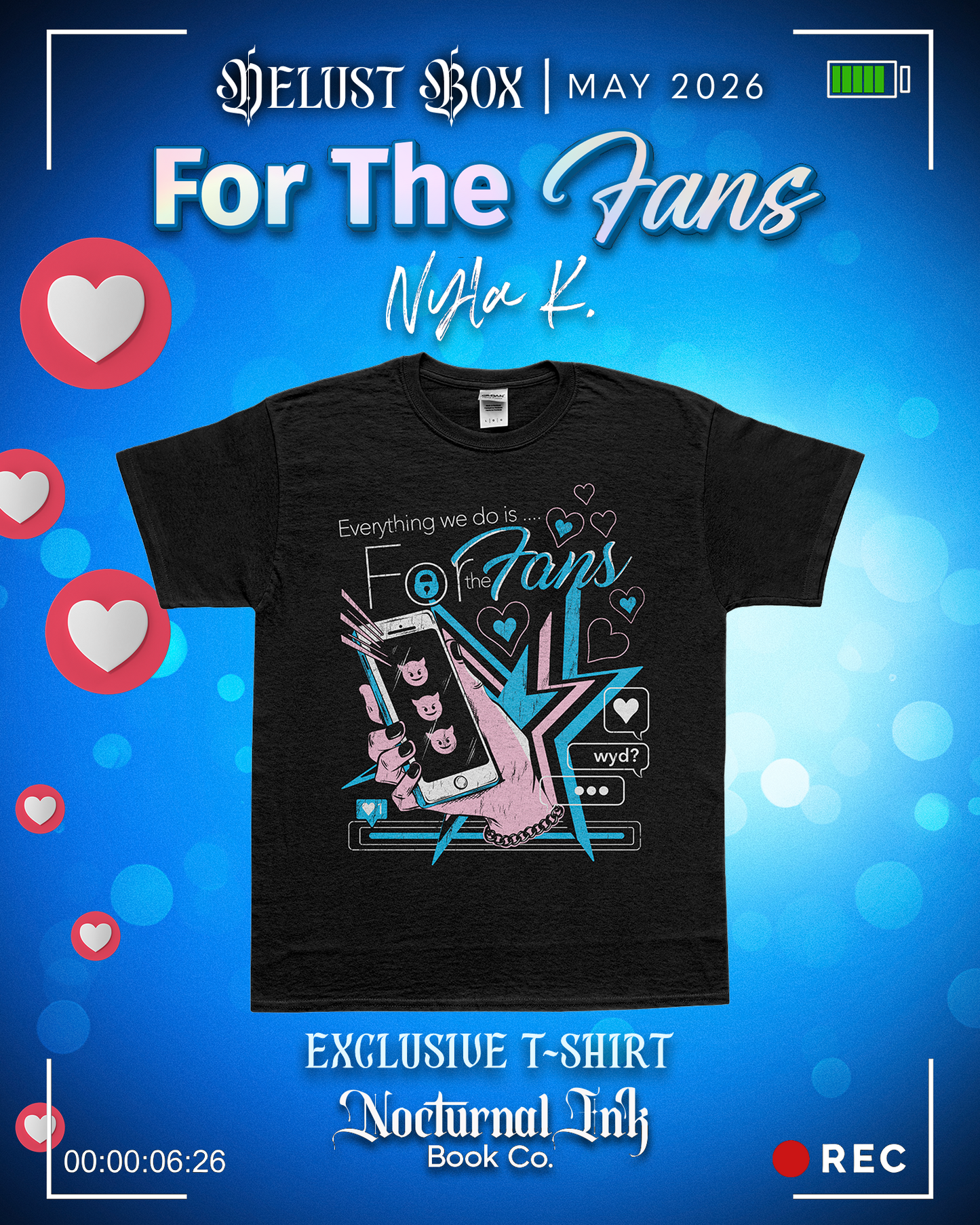 For the Fans by Nyla K. - FULL BOX