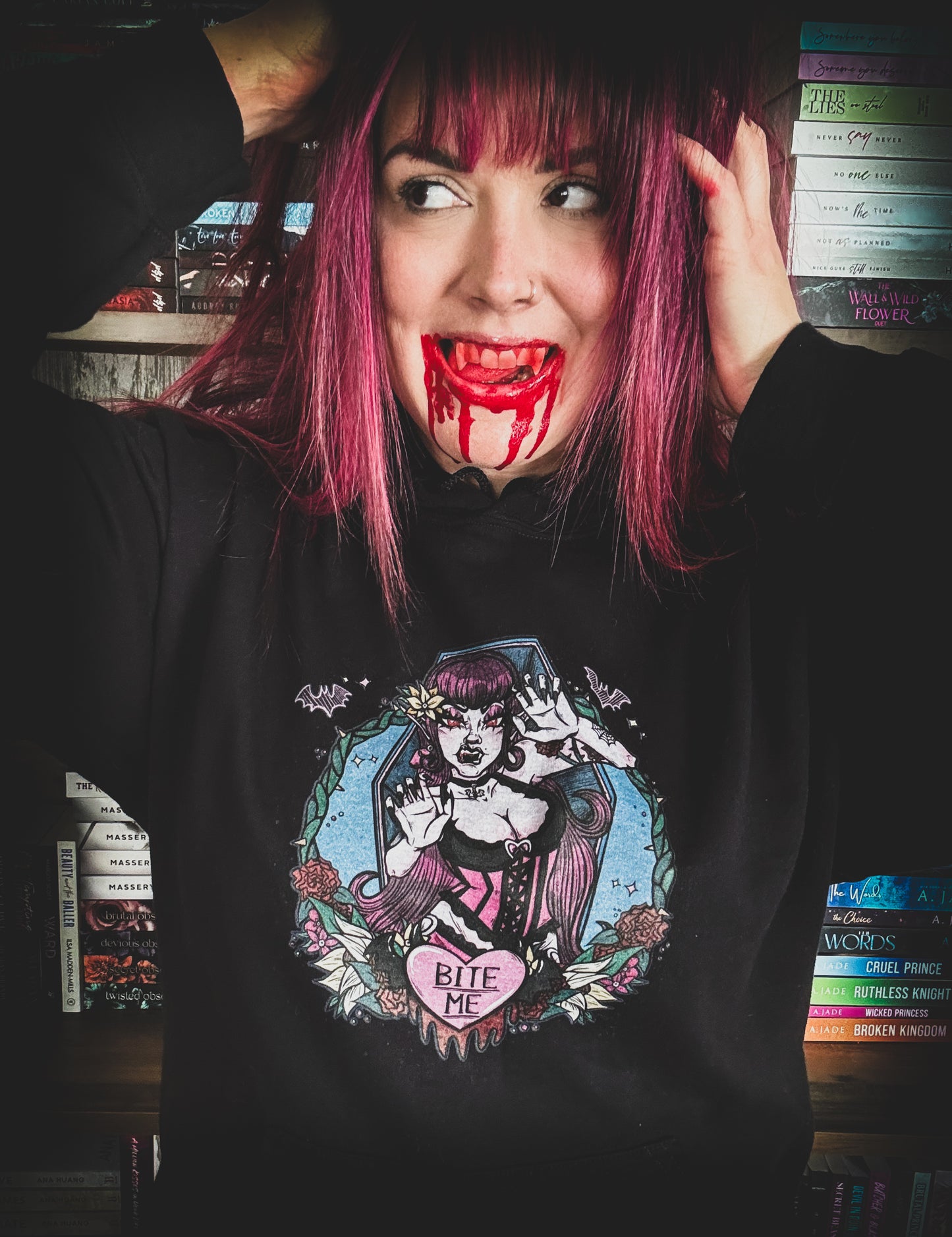 Bite Me Twisted Hoodie