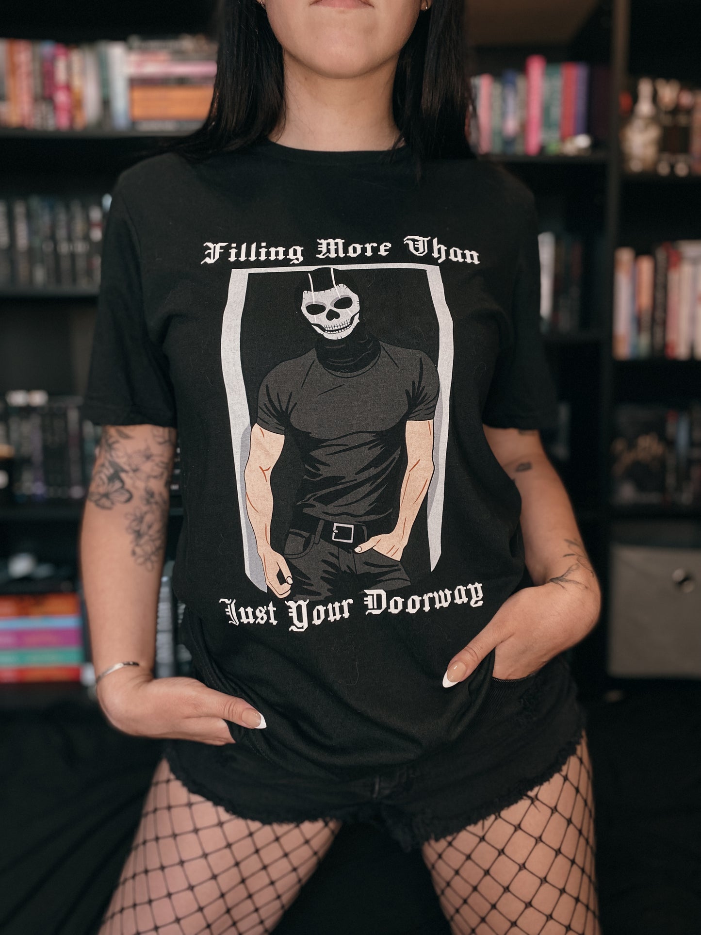 Filling Your Bookshelves Twisted Tee