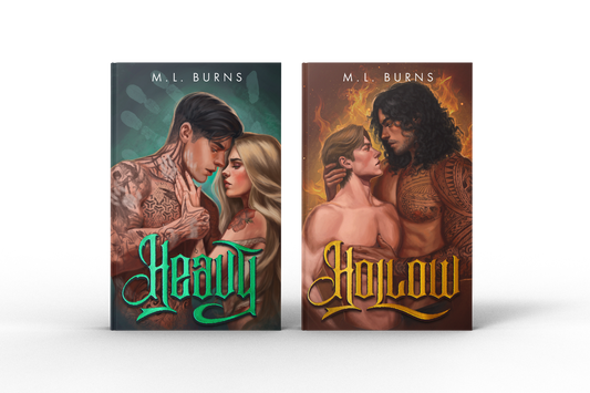 Heavy & Hollow by M.L. Burns